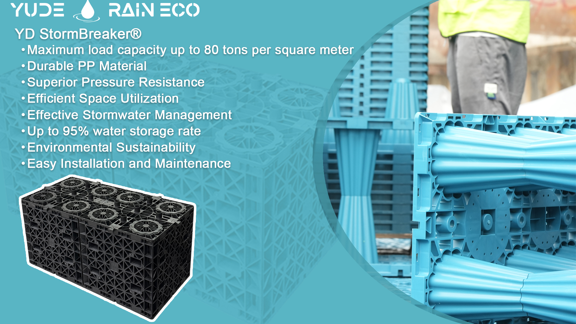 underground rainwater harvesting system- stormwater attenuation tanks