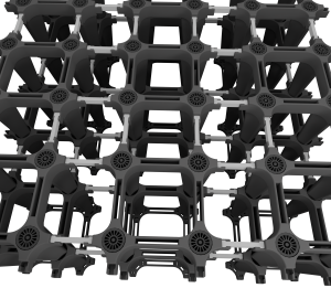 Sistema di radici degli alberi urbani - Soil Cells Vault - SISTEMA DI GESTIONE SOSTENIBILE DELLE CELLULE DEL TERRENO - YD StormVault®