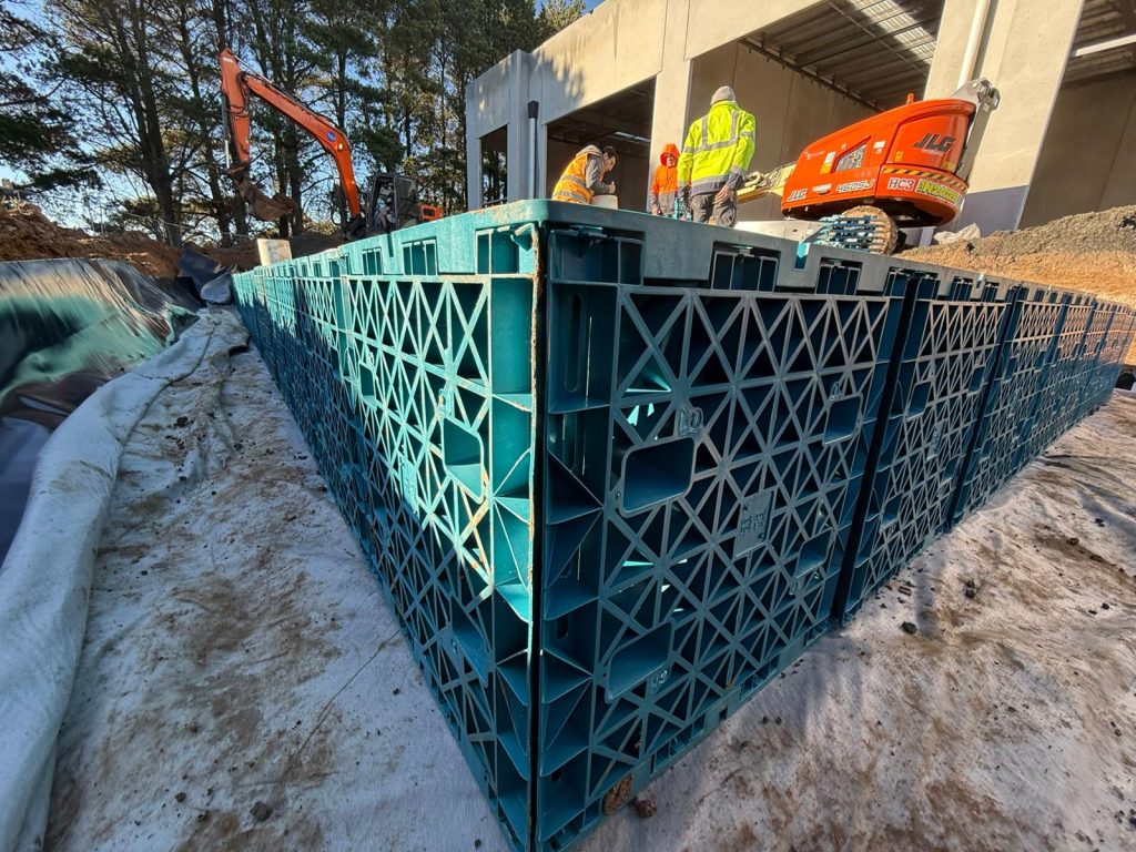 Stormwater attenuation tanks - rainwater harvesting system - rain water collection creates and drainage -YD StormBreaker60® (4)
